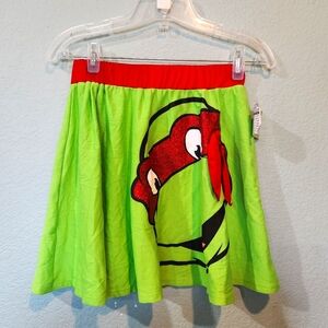New Raphael Skirt Costume Teenage Mutant Ninja Turtles TMNT Up to Size 8 NWT